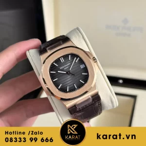 Đồng hồ  Patek Philippe Nautilus 5711 vàng hồng replica