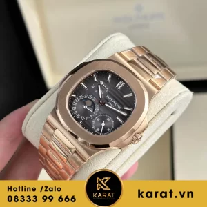 Đồng hồ Patek Philippe Nautilus 5712 rose gold ppf factory fake