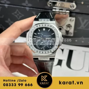 Đồng Hồ Patek Philippe Nautilus 5724G Replica 11 Blue GRF 40mm