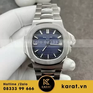 Đồng Hồ Patek Philippe Nautilus 5811 Chế Tác Vàng Trắng 10k 41mm