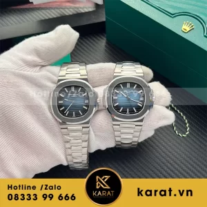 Đồng hồ patek philippe nautilus 5811 tinh chỉnh mặt