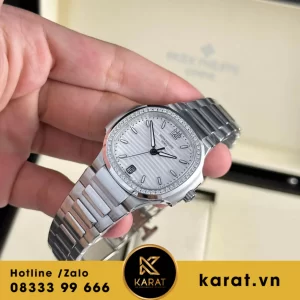 Đồng hồ  patek philippe Nautilus 7118 mặt trắng rep 1:1
