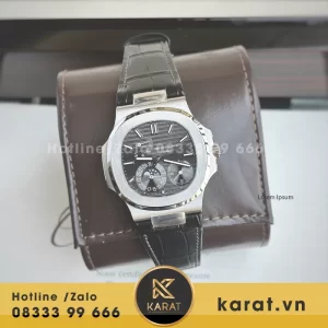 Đồng hồ patek philippe nautilus fake 5712 gray dial