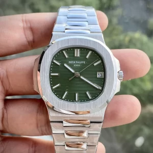Đồng Hồ Patek Philippe Replica Nautilus 5711 Mặt Green
