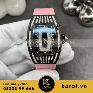 Đồng hồ richard mille nữ vàng hồng kim cương thiên nhiên chế tác