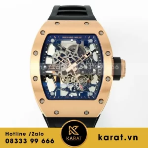 Đồng hồ Richard Mille RM 035 Americas Dây Đen máy Thụy sỹ Replica 1:1 40x48mm