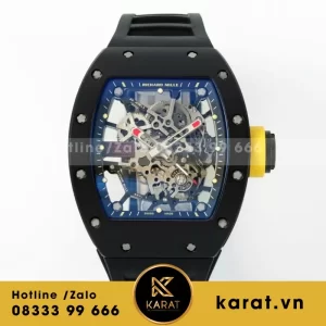 Đồng hồ Richard Mille RM 035 Americas Dây Xanh máy Thụy sỹ Replica 1:1 40x48mm