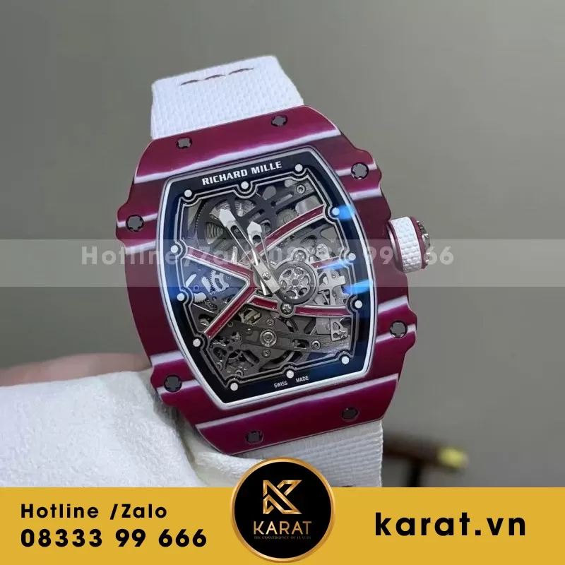 Đồng hồ richard mille RM 67-02 Red carbon TPT