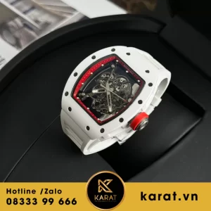 Đồng hồ richard mille RM055 cerramic trắng replica bbr factory