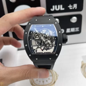 Đồng Hồ Richard Mille RM055 Yohan Blake Đen Siêu Cấp