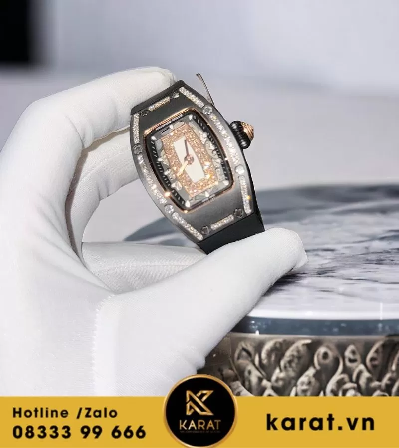 Đồng hồ Richard Mille rm07-1 nữ độ kim cương moissanite
