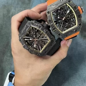 Đồng Hồ Richard Mille RM12-01 Tourbillon Carbon Replica