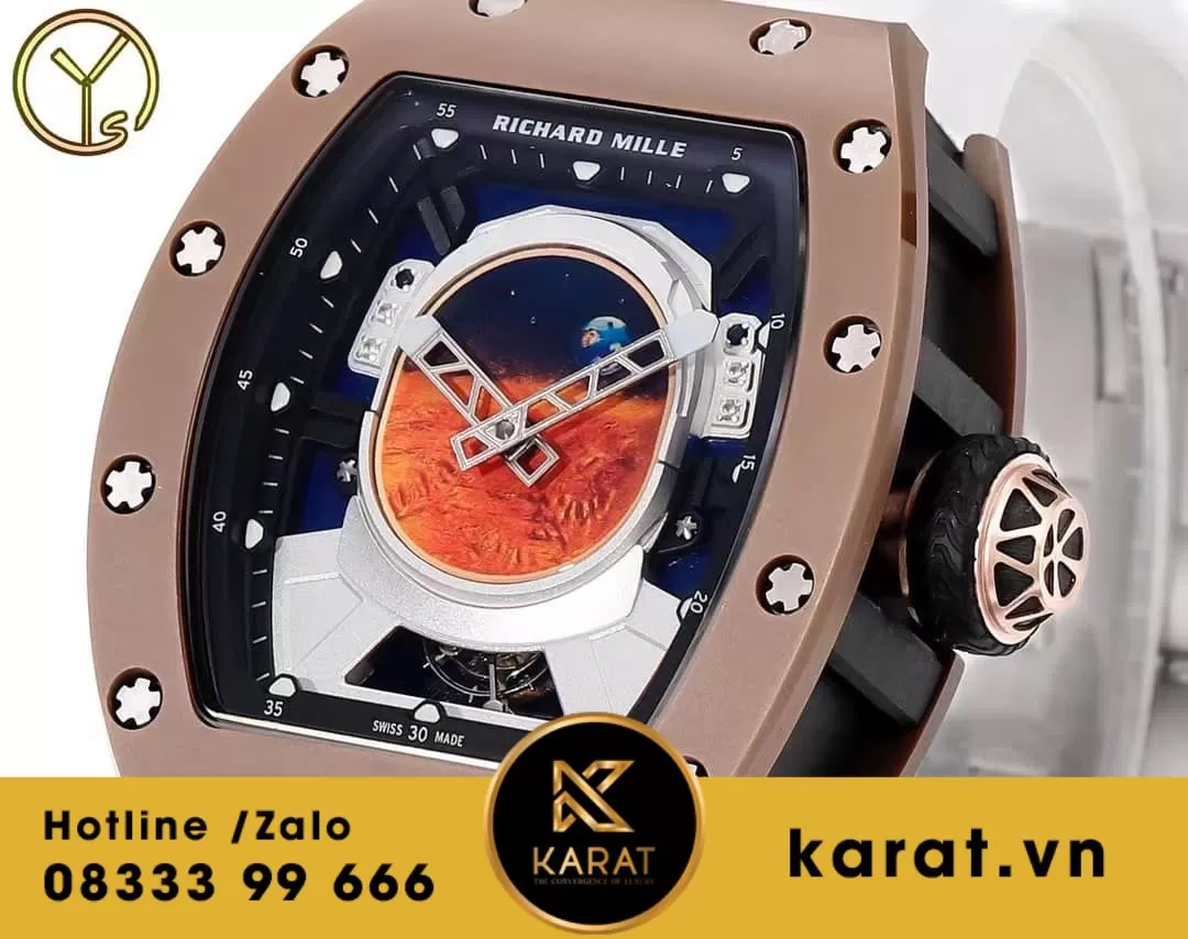 Đồng hồ richard mille RM52-05 tourbillon Pharrell Williams rep 1:1