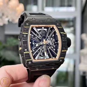 Đồng Hồ Richard Mille super Fake RM12-01 Gold Tourbillon
