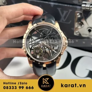 Đồng Hồ Roger Dubuis Replica 11 Excalibur Eon Gold RDDBEX0836 Nhà Máy BBR 42mm