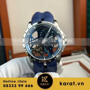 Đồng Hồ Roger Dubuis Replica Cao Cấp Excalibur RDDBEX0817 Tourbillon Nhà Máy BBR 42mm
