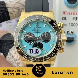 Đồng Hồ Rolex Cosmograph Daytona 126518LN Replica 11 Mặt Xanh Ngọc Lam Xưởng THB 40mm