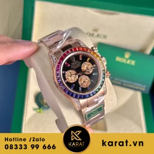 Đồng hồ  Rolex Cosmograph Daytona Rainbow 116595RBOW rep 1:1