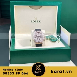 Đồng Hồ Rolex Cosmograph Daytona Rainbow 126539 Chế Tác Đính Đá BTF 40mm