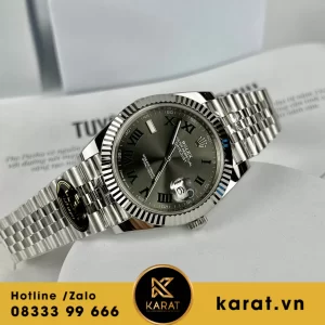 Đồng hồ Rolex  DATE JUST CLEAN Wimbledon 41mm jubilee replica