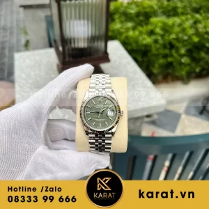 Đồng hồ Rolex datejust 36 mặt lá cọ