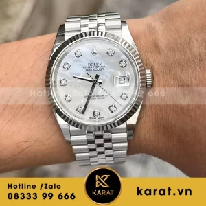 Đồng hồ rolex datejust 36mm mặt MOP tinh chỉnh