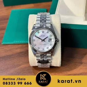 Đồng hồ rolex datejust 41 mặt vân nhà máy clean