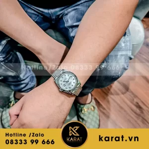 Đồng hồ rolex datejust 41mm độ mặt thiên thạch