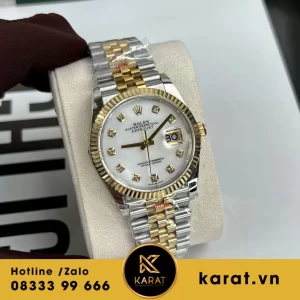 Đồng hồ rolex datejust bọc vàng 126233 demi yellow gold nhà máy GM