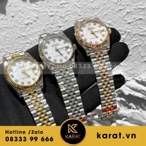 Đồng hồ rolex datejust nữ 31mm tinh chỉnh mặt MOP vân mây