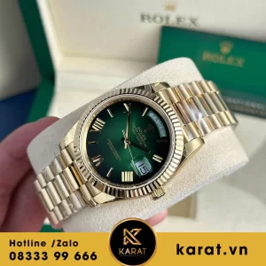 Đồng hồ  Rolex Day-Date 40mm green dial 2024