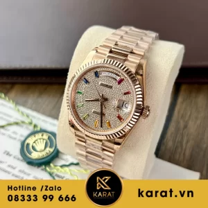 Đồng hồ rolex  Day-Date M128235-0039  36mm replica