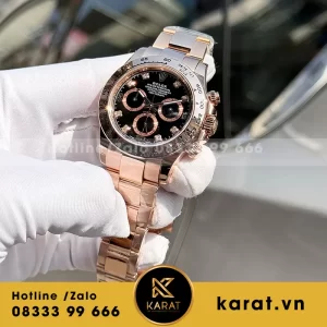 Đồng hồ rolex daytona bọc vàng 18k nhà máy bt