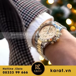 Đồng hồ rolex daytona demi yellow gold