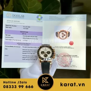 Đồng hồ rolex daytona độ mặt thiên thạch bọc vàng