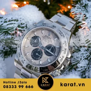 Đồng hồ rolex daytona độ mặt thiên thạch tinh chỉnh