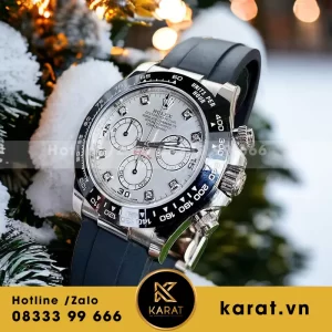 Đồng hồ rolex daytona mặt MOP tinh chỉnh thép 904l
