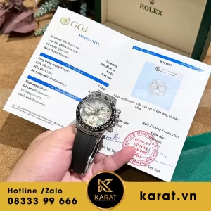 Đồng hồ rolex daytona mặt xà cừ tím tinh chỉnh