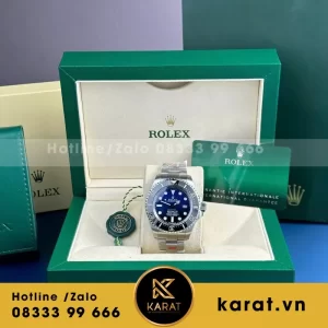 Đồng Hồ Rolex DeepSea 126660 Replica 11 Cao Cấp Mặt Số D-Blue Nhà Máy V9 44mm