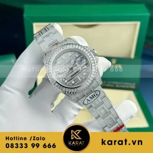 Đồng Hồ Rolex GMT-Master II 116769 Batman Replica 11 Nhà Máy Clean 40mm