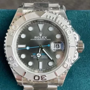 Đồng Hồ Rolex Like Auth 1:1 Yacht-Master 116622 Mặt Số Xám