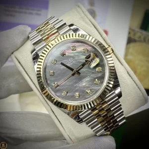 Đồng hồ Rolex Replica 1:1 Datejust 36 126233-0023 Oystersteel và vàng vàng