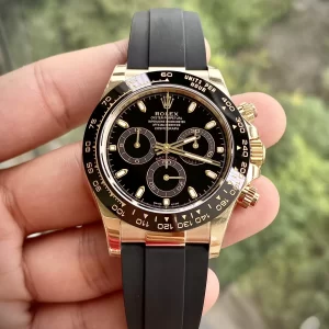 Đồng Hồ Rolex Replica Cosmograph Daytona 116518 Mặt Số Đen