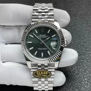 Đồng Hồ Rolex Siêu Cấp 1:1 Datejust 36 126234 Mặt Số Xanh Lá Cây Cọc Số Dạ Quang