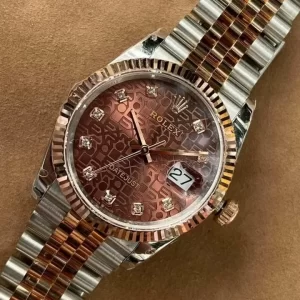 Đồng Hồ Rolex Siêu Cấp 1:1 Datejust 41 126231 Mặt Số Vi Tính Chocolate