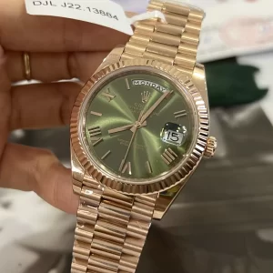 Đồng hồ Rolex Siêu Cấp 1:1 Day-Date 40 228235-0025 vàng Everose