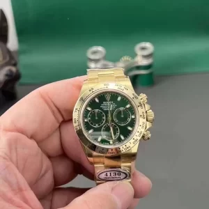Đồng Hồ Rolex Siêu Cấp Daytona 116508 Mặt Số Xanh Lá