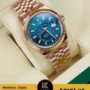 Đồng hồ Rolex Sky-Dweller Everose Gold 336935-0005 noob factory