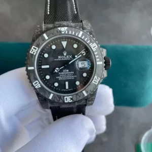 Đồng Hồ Rolex Submanriner Date Black DIW Carbon Fiber Like Auth