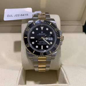 Đồng Hồ Rolex Submariner 126613LN Mặt Số Đen bọc vàng 18k